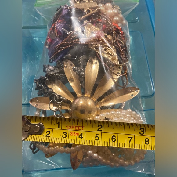 Costume Jewelry Parts Lot #9379 - Picture 4 of 4